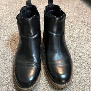 Men's Perry Ellis Portfolio Ultra Foam Cav High-Top Chelsea Boots, Size 10